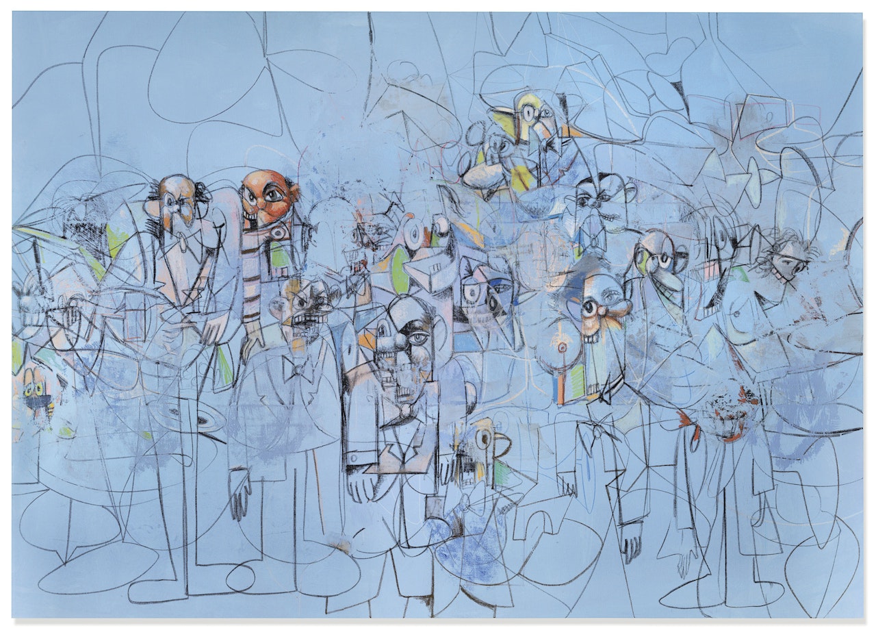 Washington Square Park by George Condo