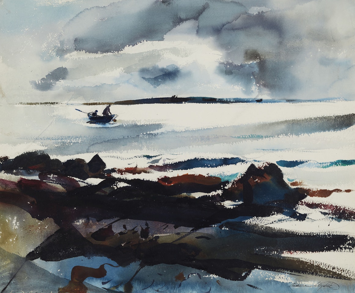 Fishermen Coming Ashore by Andrew Wyeth