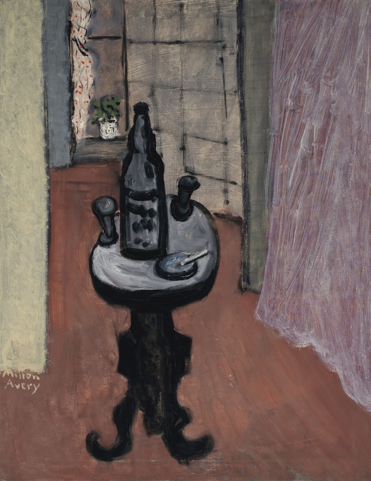 Interior with Still Life by Milton Avery