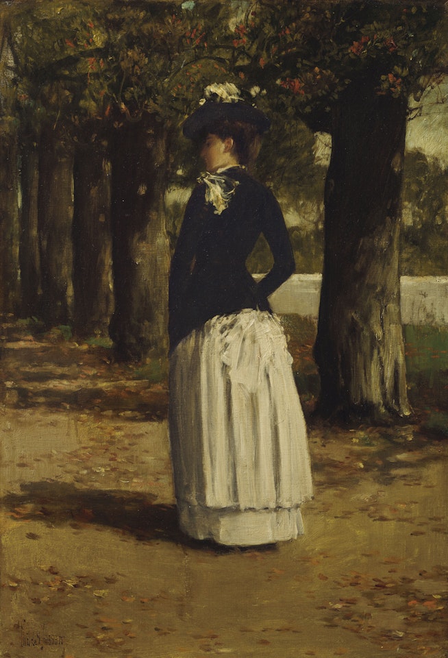 A Stroll in the Park by Childe Hassam