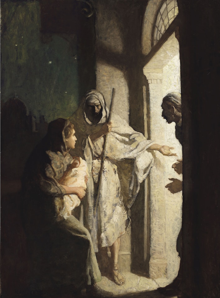 "Enter Madame..." by Newell Convers Wyeth