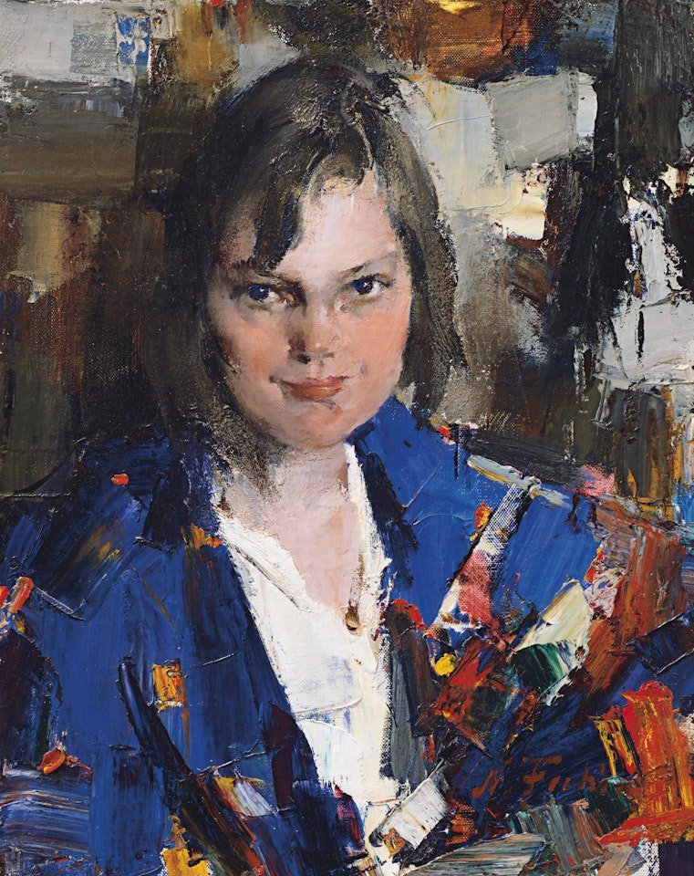Portrait of Muriel Williams by Nicolai Fechin