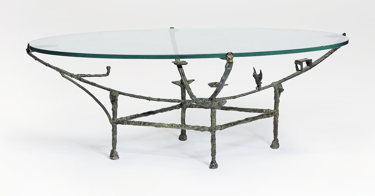 A 'CARCASSE' TABLE by Diego Giacometti