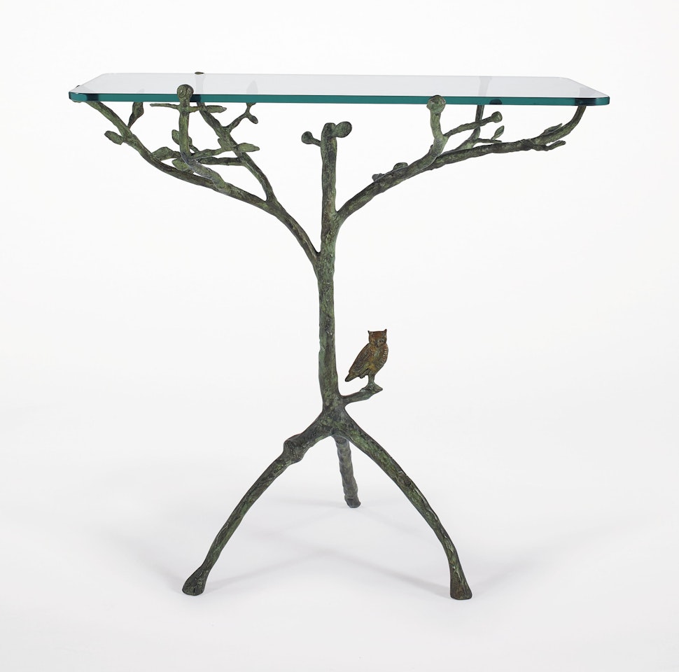 AN 'ARBRE AU HIBOU' TABLE by Diego Giacometti