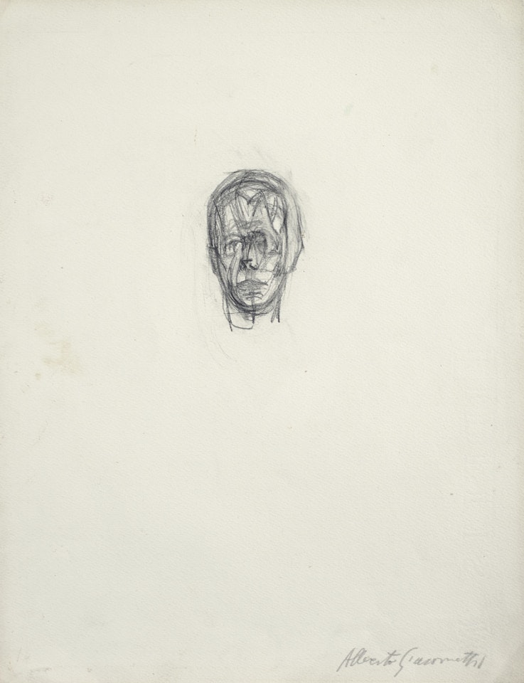 Tête by Alberto Giacometti