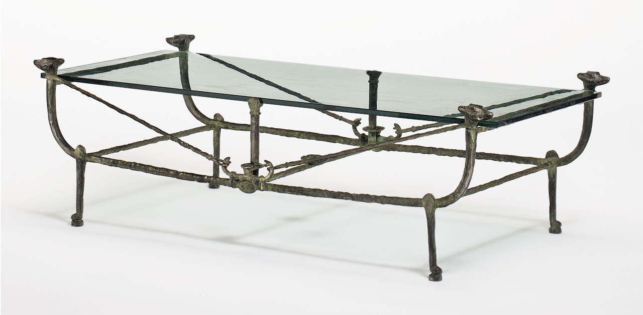A 'BERCEAU' LOW TABLE, MODÈLE AUX RENARDS by Diego Giacometti