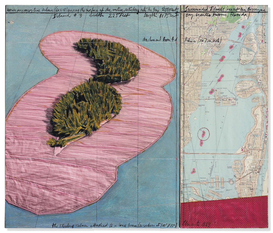 Surrounded Islands (Project for Biscayne Bay, Greater Miami, Florida) by Christo