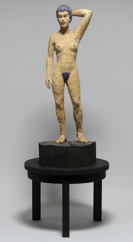 Femme burlesque (Burlesque Woman) by Stephan Balkenhol