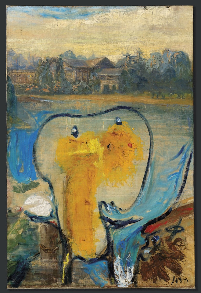 Conte du Nord (Northern Count) (Modification) by Asger Jorn