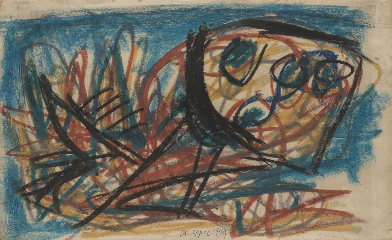 Untitled by Karel Appel