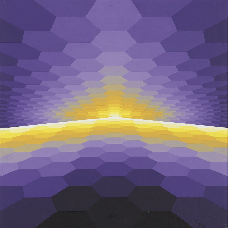 Horizon Structuré VI2 (Structured Horizon VI2) by Jean-Pierre Yvaral
