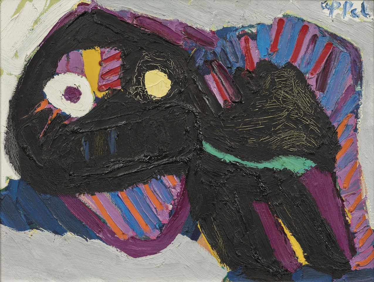 Black Cat by Karel Appel
