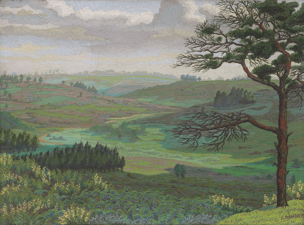 Godshill, New Forest by Charles Ginner