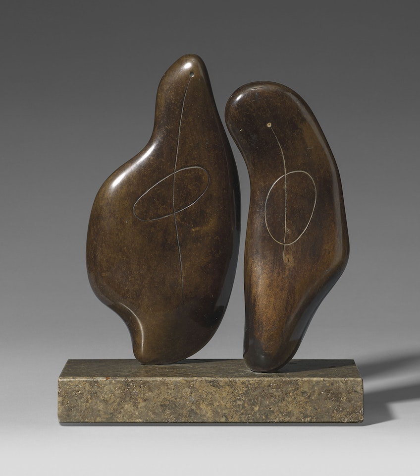 Two Forms by Henry Moore