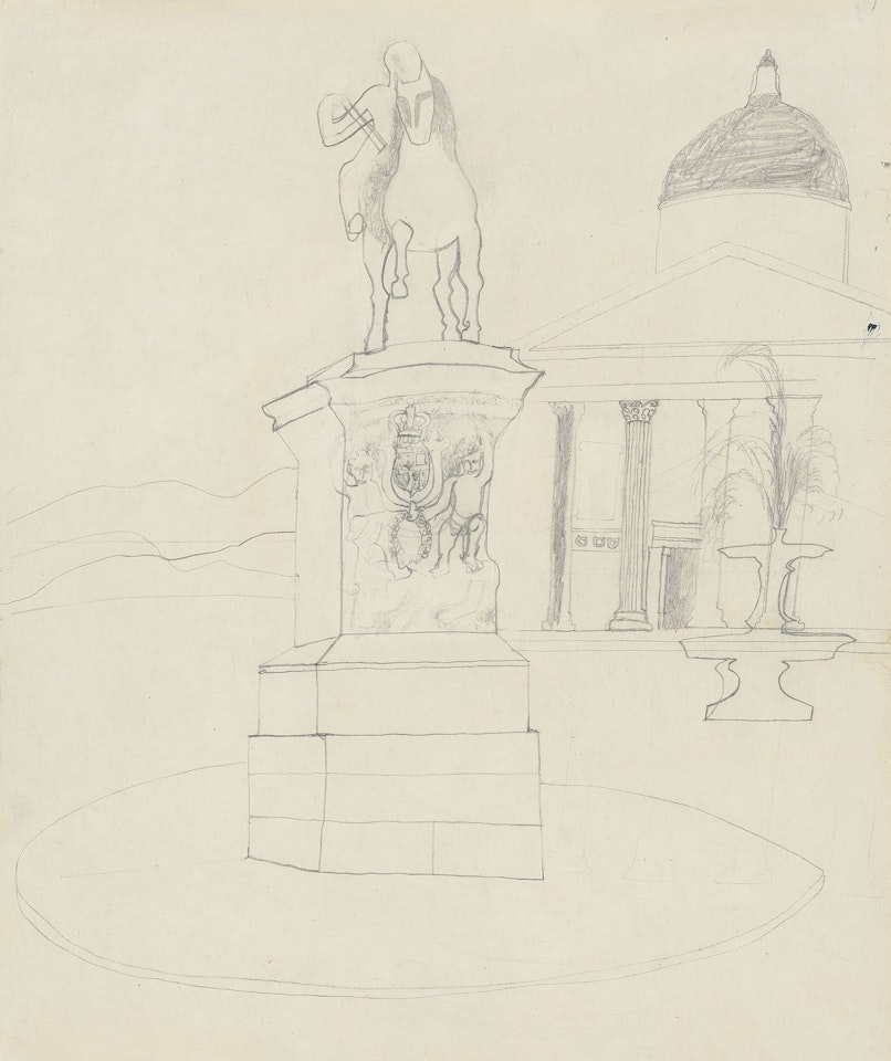 King Charles' Statue by Ben Nicholson, O.M.