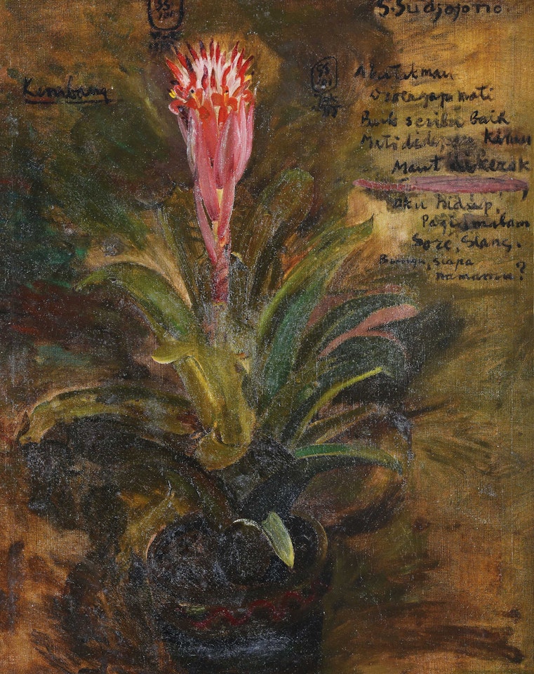 Kembang (Flower) by Sindutomo Sudjojono