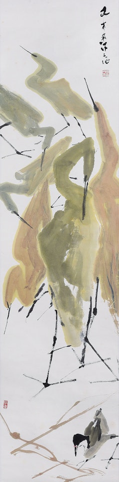 Herons by Chen Wen Hsi