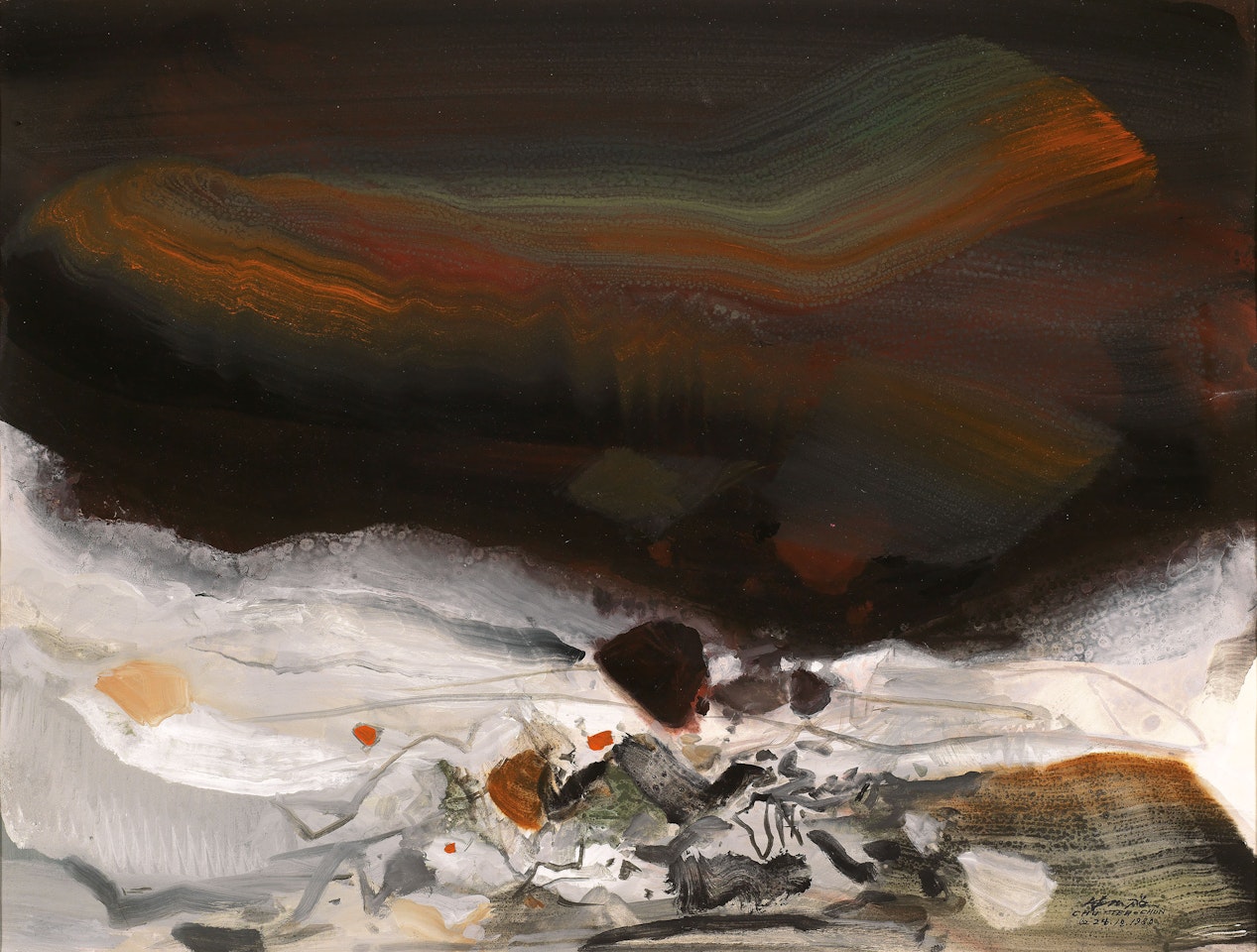 Le 28.12.1980 by Chu Teh-Chun