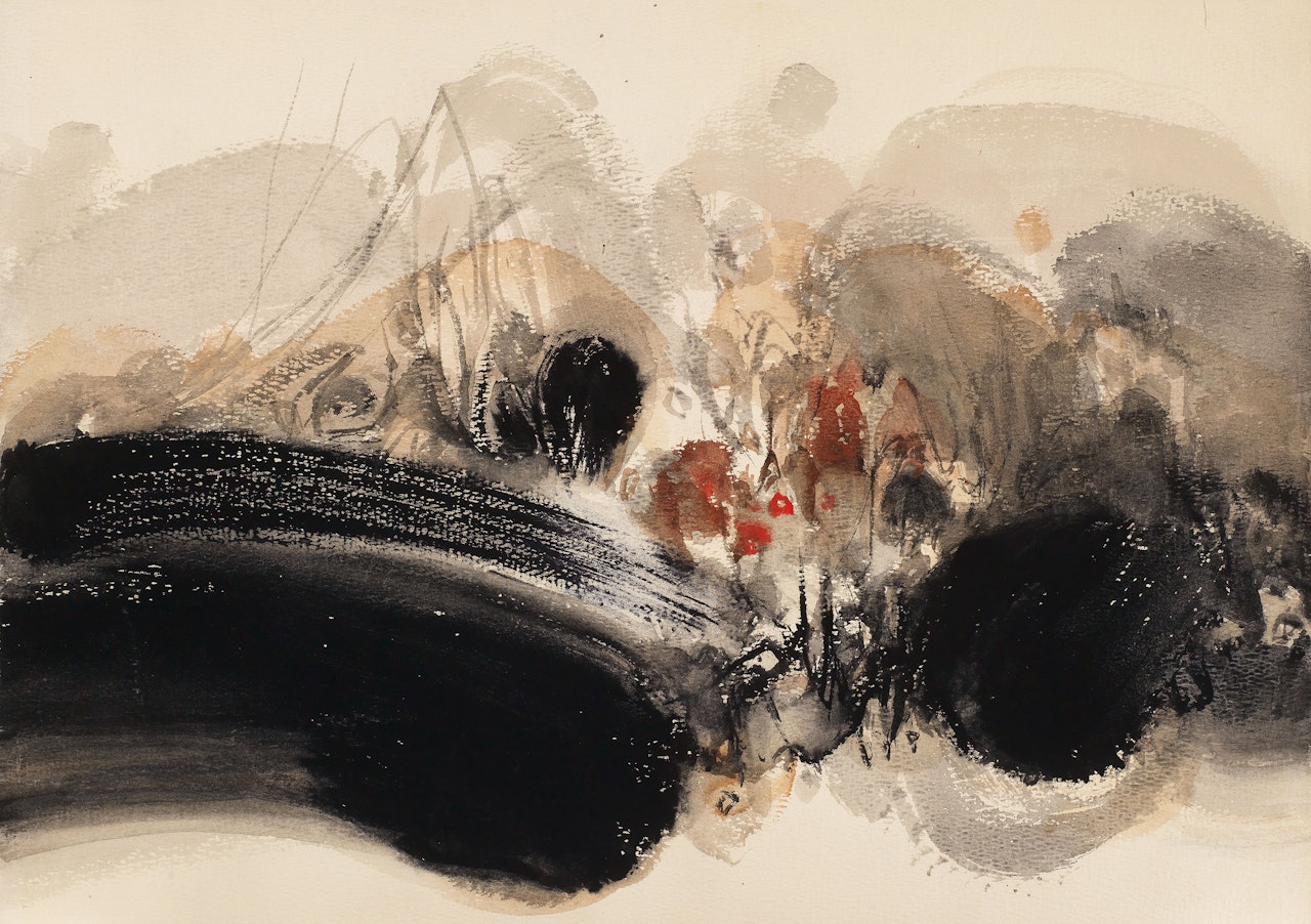 Composition No. 198 bis by Chu Teh-Chun