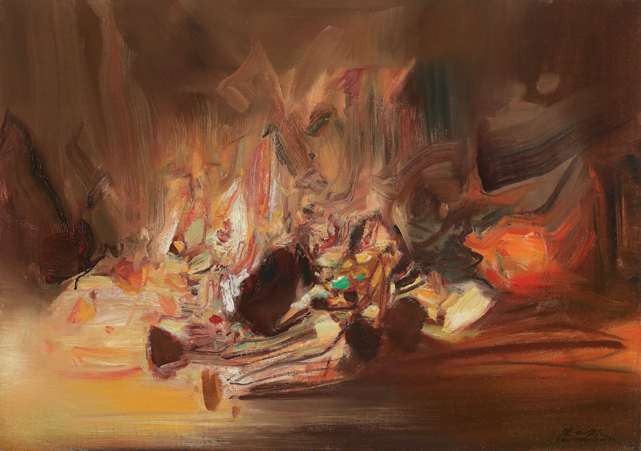 No. 419 by Chu Teh-Chun