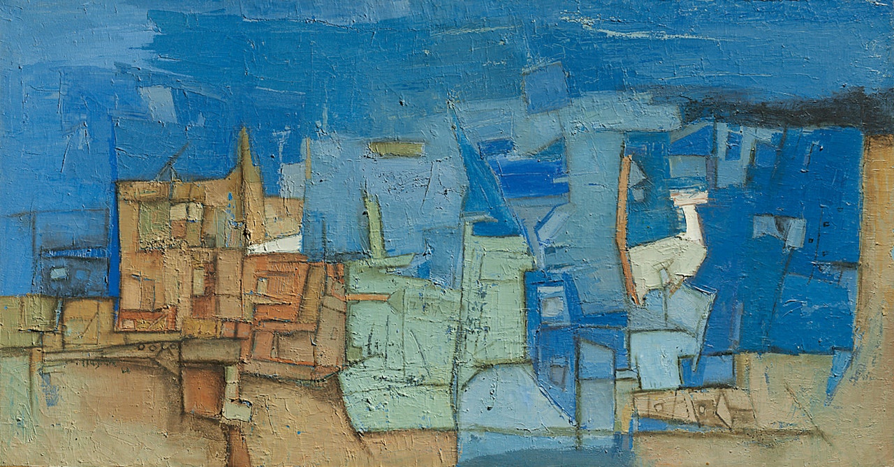 Untitled (Varanasi) by Ram Kumar