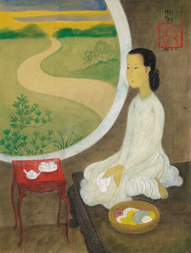 Woman by the Window by Mai Trung Thu