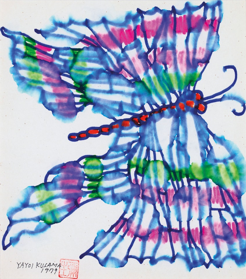 Butterfly by Yayoi Kusama