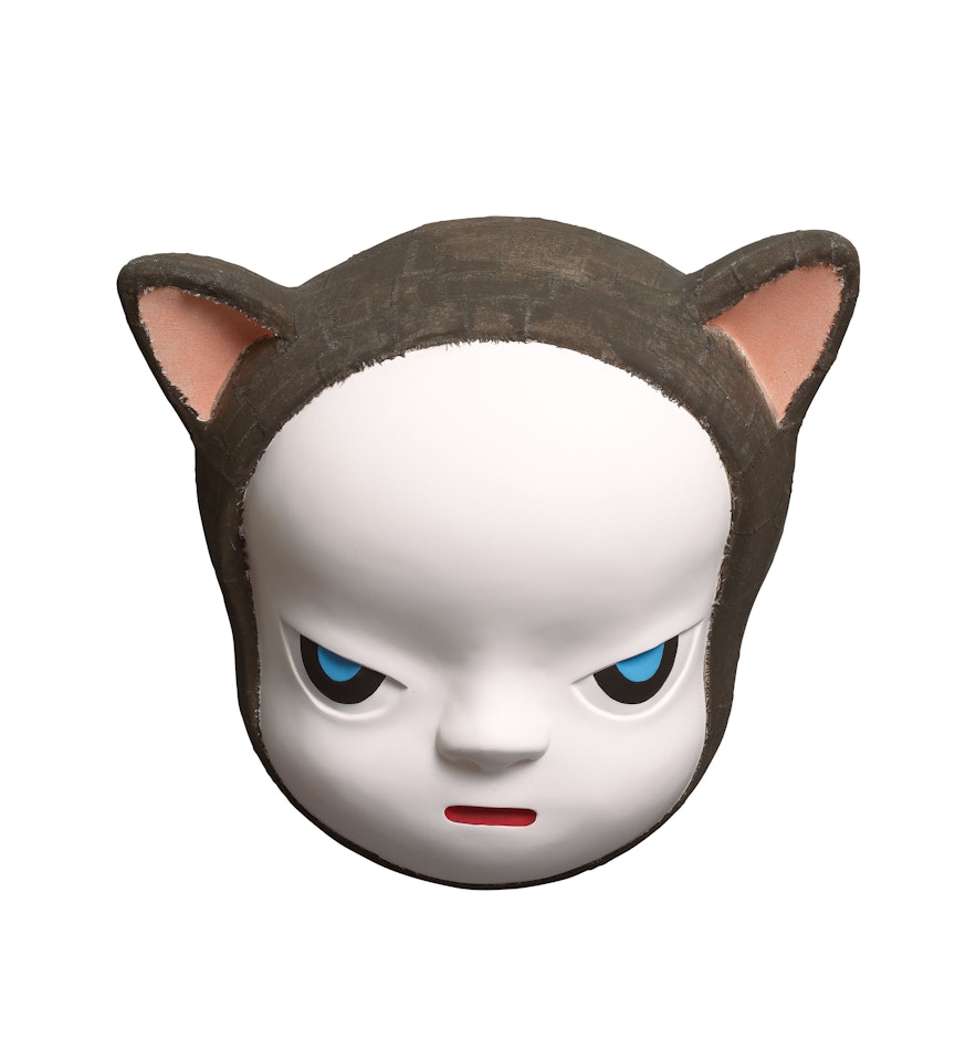 Upset Kitty by Yoshitomo Nara
