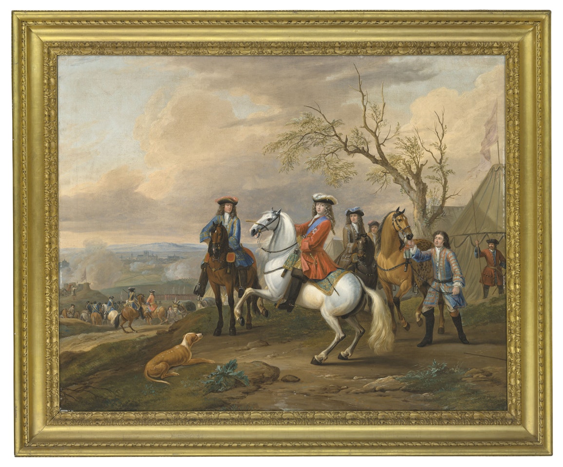 John Churchill, 1st Duke of Marlborough (1650-1722) at the Siege of Tournai by John Wootton