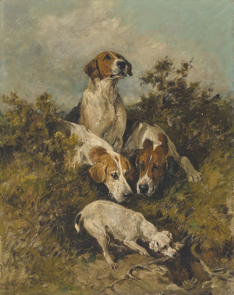 On the scent by John Emms