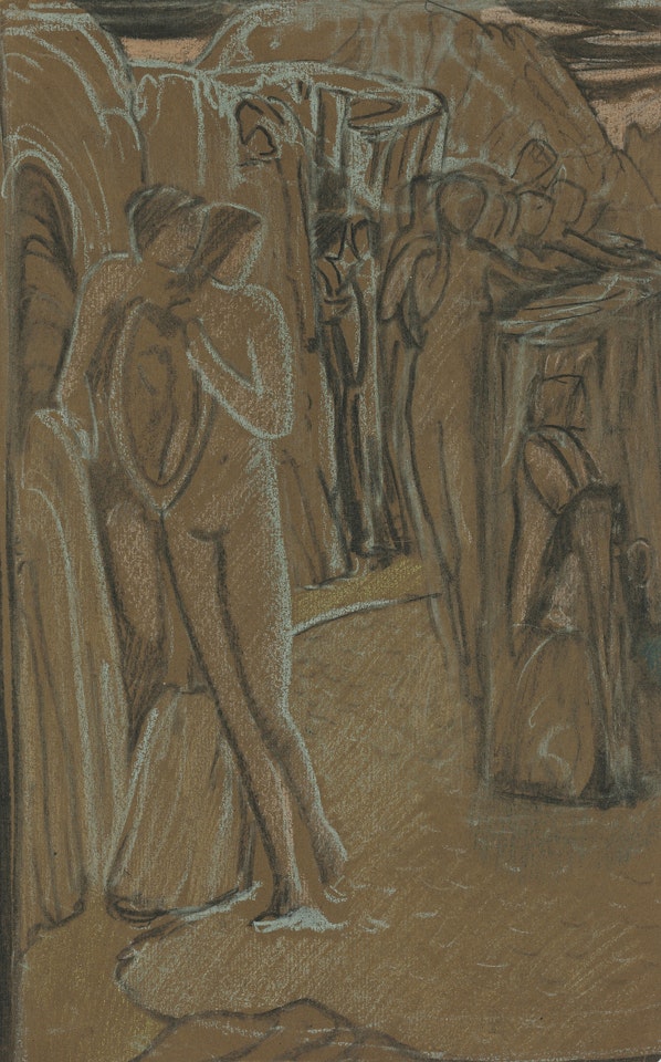 Study for 'The Sirens' by Edward Coley Burne-Jones