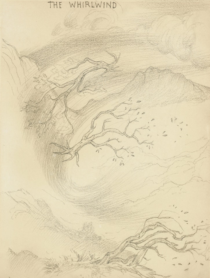 The Whirlwind by Edward Coley Burne-Jones