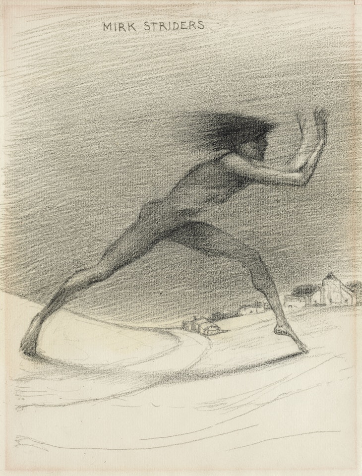 Mirk Striders by Edward Coley Burne-Jones