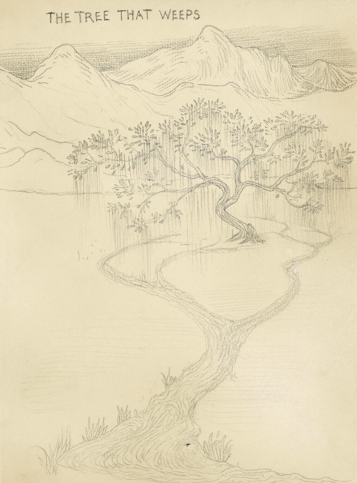The Tree that Weeps by Edward Coley Burne-Jones