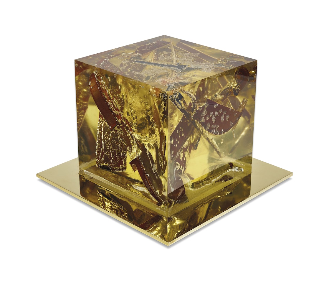 Colère en cube by Arman