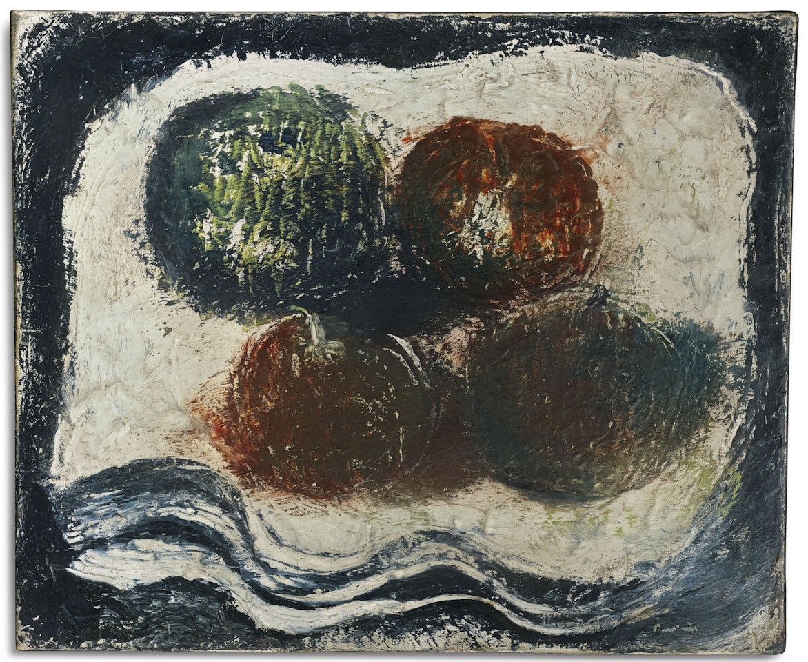 Les Pommes by Jean Fautrier