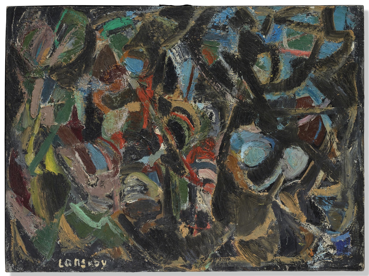 Composition Abstraite by André Lanskoy