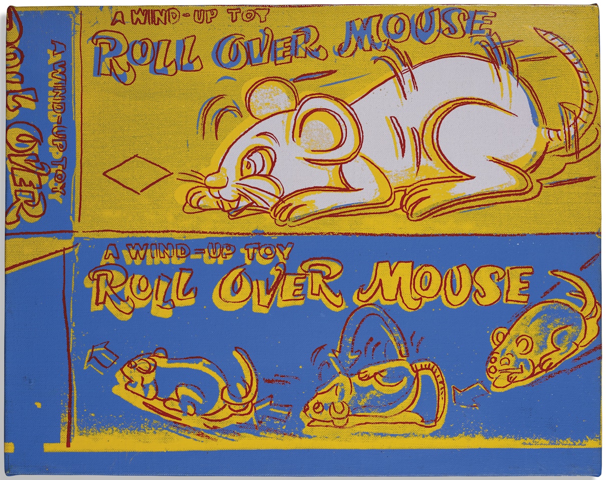 Roll over mouse by Andy Warhol