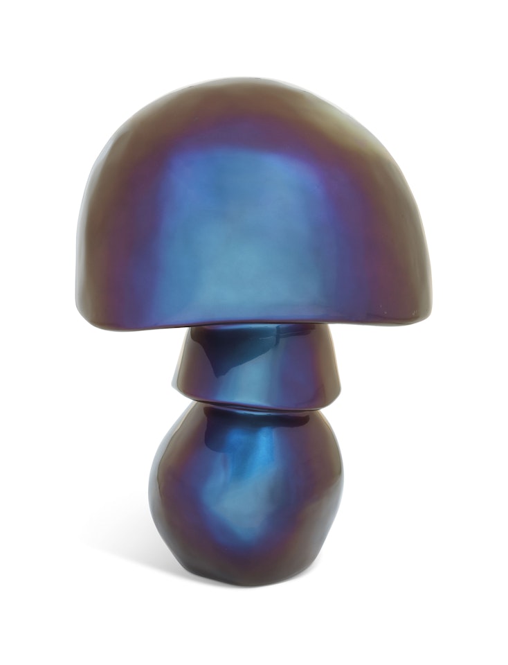 Mushroom KK 700 Blasberry Dupont by Sylvie Fleury