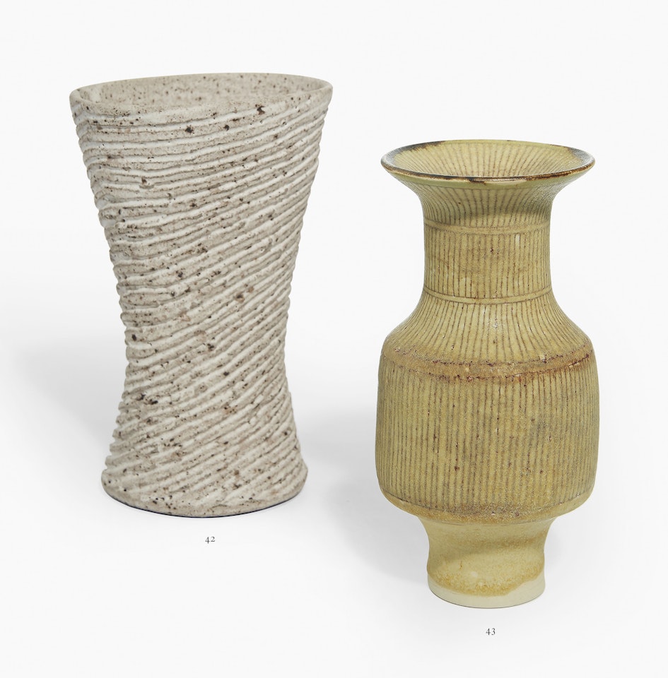 A VASE by Lucie Rie