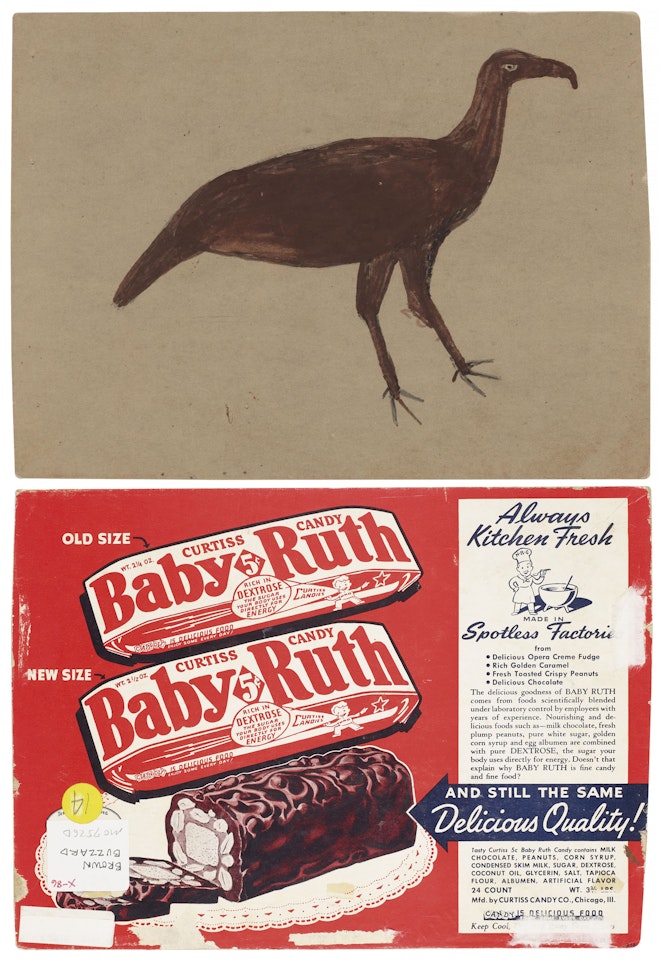 Brown Buzzard by Bill Traylor
