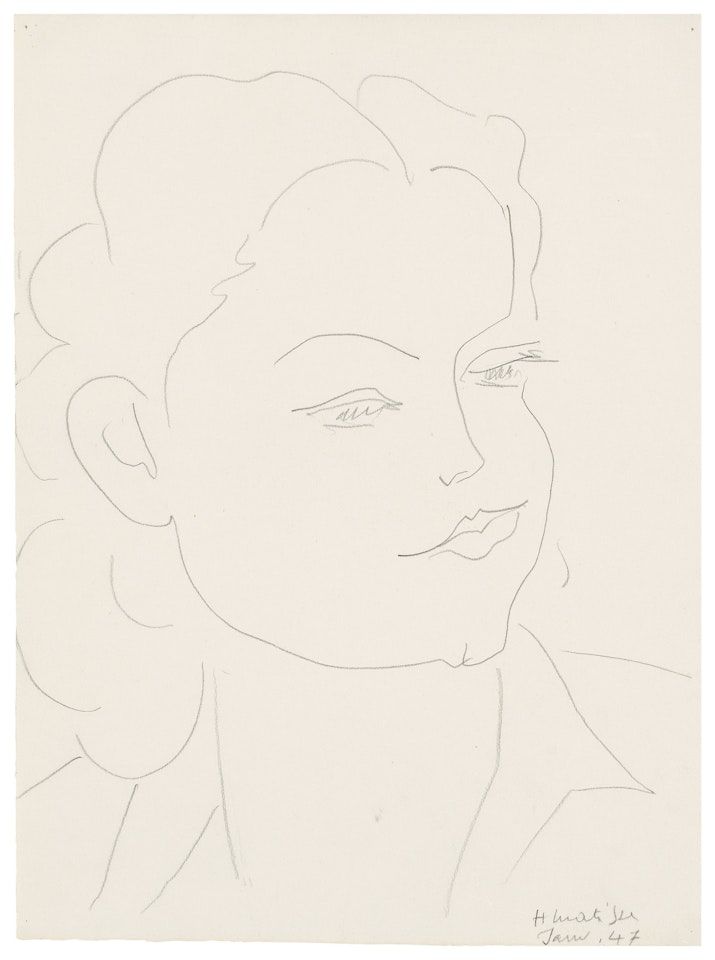 Portrait de femme by Henri Matisse