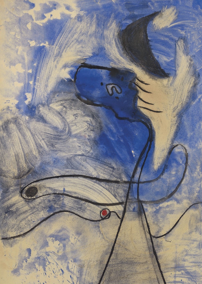Le poète inspiré by Joan Miró