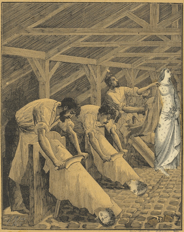 Rêve d'une petite fille qui voulut entrer au Carmel: '...où nous avions dressé un petit purgatoire...' by Max Ernst
