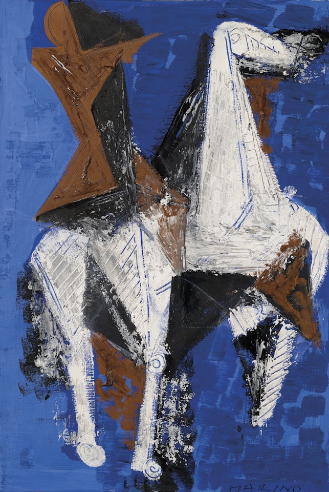 Cavallo e cavaliere by Marino Marini