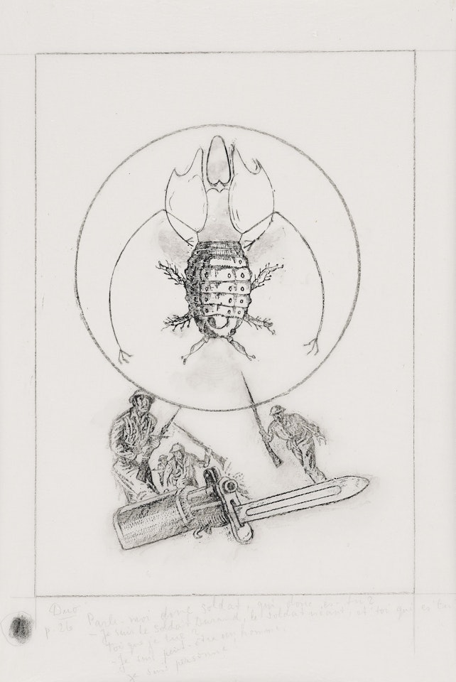 Parle-moi donc soldat - La ballade du soldat by Max Ernst