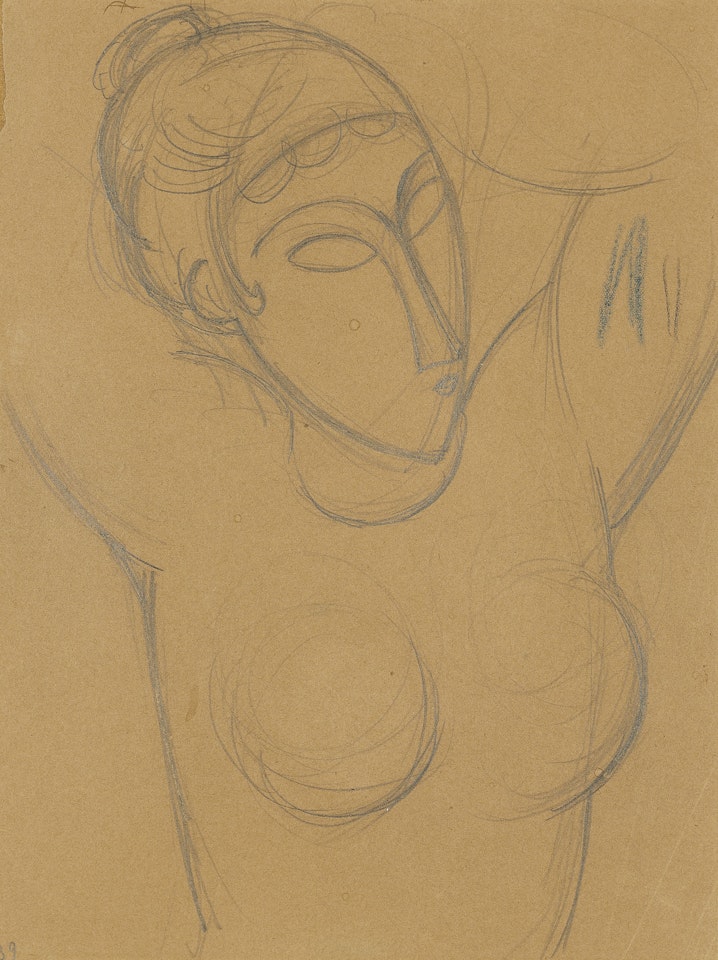 Buste de cariatide by Amedeo Modigliani