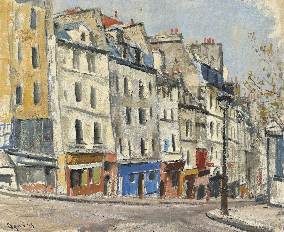 Rue de la Montagne Sainte-Geneviève by Takanori Oguiss