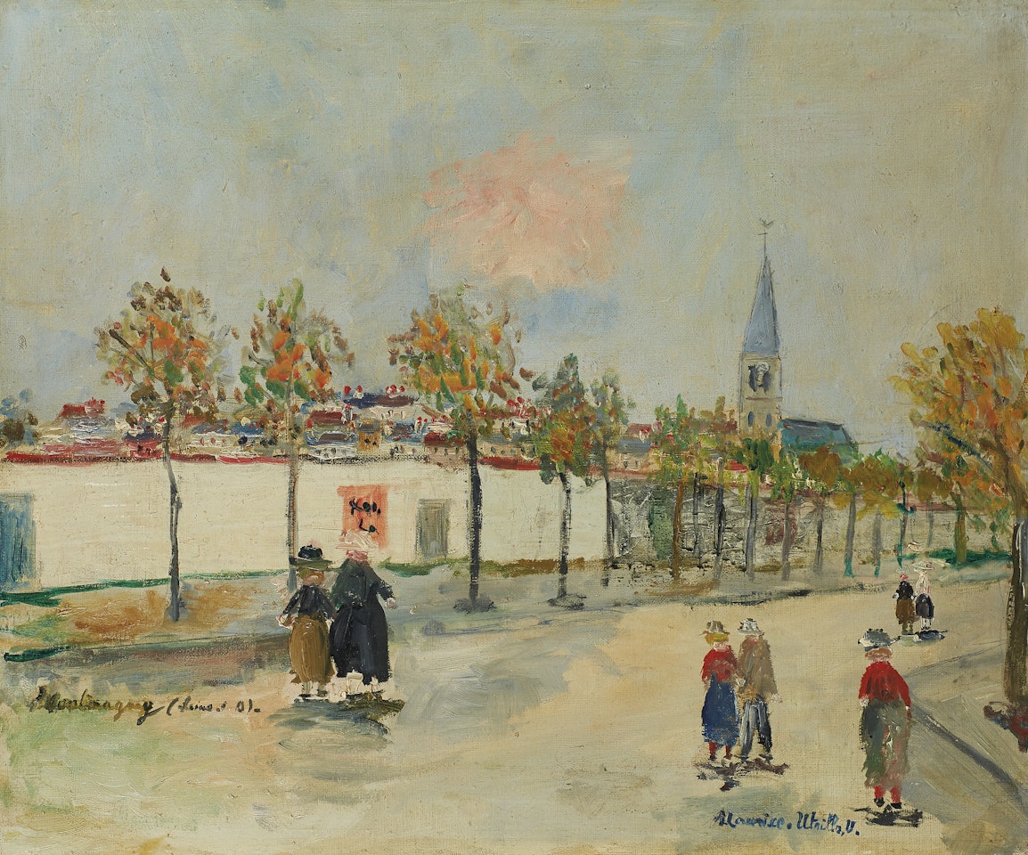 Èglise de Montmagny by Maurice Utrillo