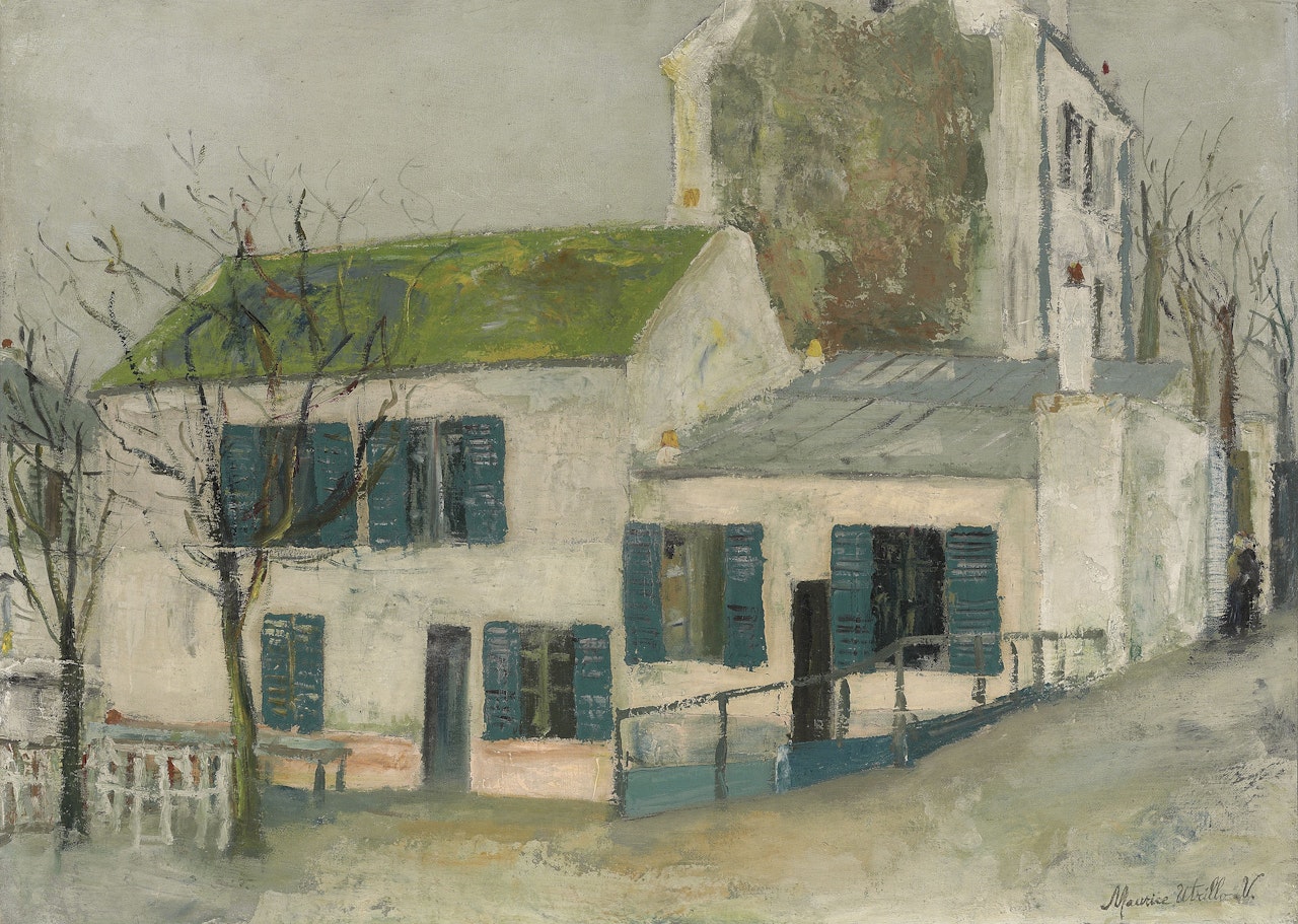 Le Lapin Agile à Montmartre by Maurice Utrillo